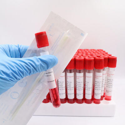 vírus descartável dos tubos da coleção do sangue de 1.5ml 2ml