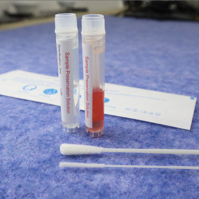 Tubos 4ml do espécime do sangue do ANIMAL DE ESTIMAÇÃO dos espécimes de Coronavirus