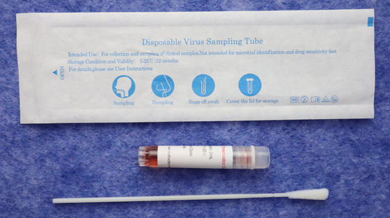Teste da gripe do vírus dos tubos do espécime do sangue das economias do virus da gripe
