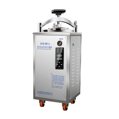 A água cortou o esterilizador vertical 340 x 525mm da autoclave da proteção