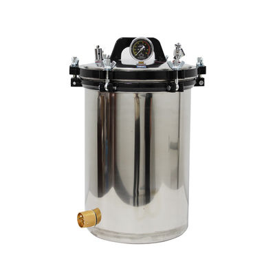 o esterilizador vertical da autoclave 8L anti escalda a tampa protetora