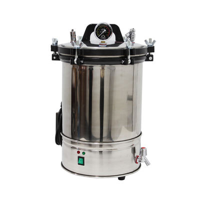 o esterilizador vertical da autoclave 8L anti escalda a tampa protetora