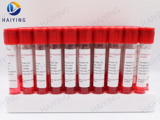 tubos 10ml superiores vermelhos para uso da coleção do sangue o único