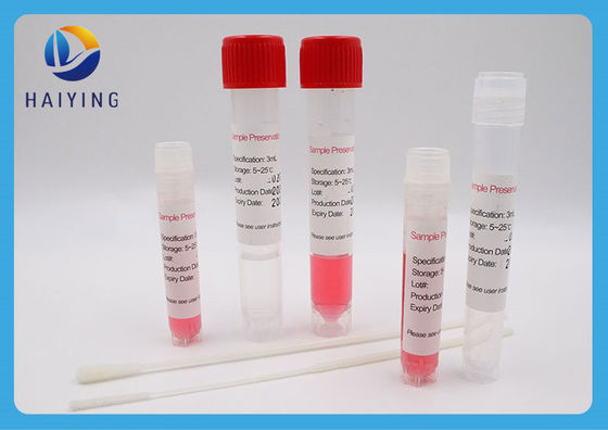 Laboratório ácido nucleico dos tubos do espécime do sangue