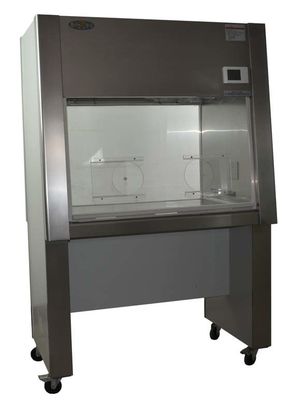 o armário de segurança 0.38mps biológico classifica a exposição de 2 LCD